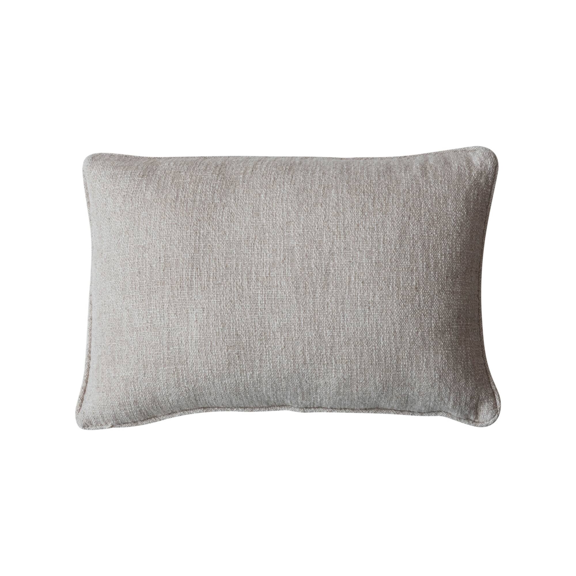 Hello Honey® 24" x 16" Botanical Embroidered & Printed Cotton Blend Lumbar Pillow